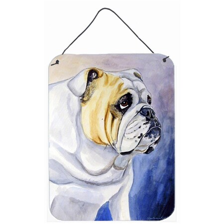 Carolines Treasures English Bulldog Aluminium Metal Wall Or Door Hanging Prints 7028DS1216